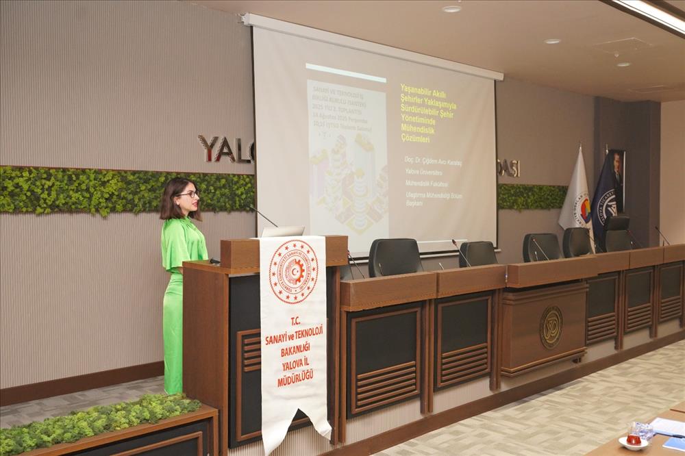 Doç. Dr. Çiğdem Avcı Karataş SANTEK 2025 Toplantısına Katıldı